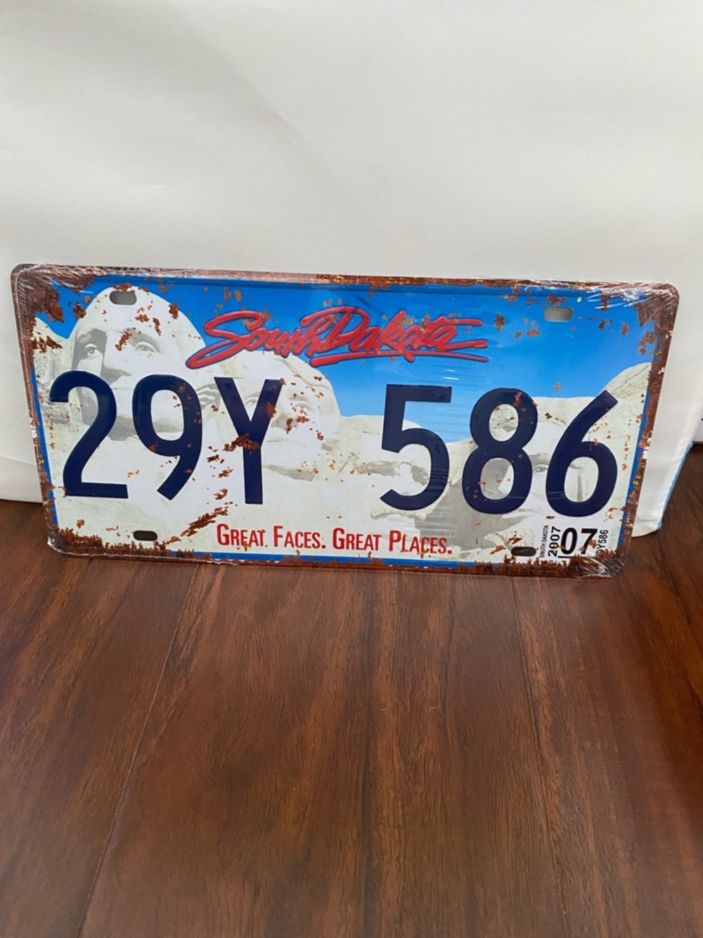 South Dakota License Plate